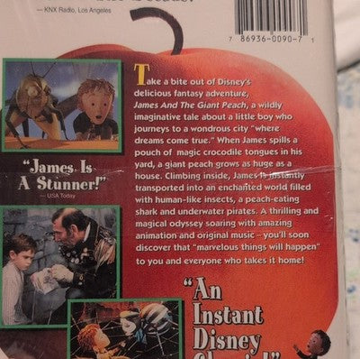 Walt Disney James and the Giant Peach VHS Paul Terry Joanna Lumley 1996 PG - Image 3