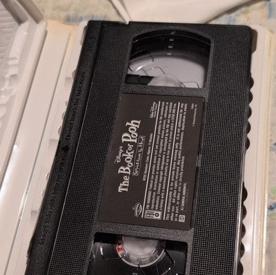 Walt Disney The Book of Pooh Stories VHS NTSC Puppets Animation - Image 2