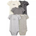 Baby Girl Carter's 5-Pack Floral Bodysuits, Girl's, Size: Newborn, Multi - Image 1