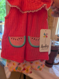 Cute baby outfit with watermelons - Image 1