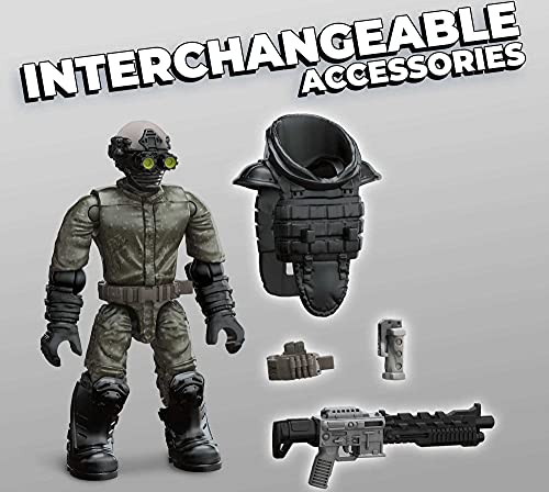 MEGA Call of Duty Tactical Infiltration Team Building Kit with 4 Figures (96 Pieces) - Image 6