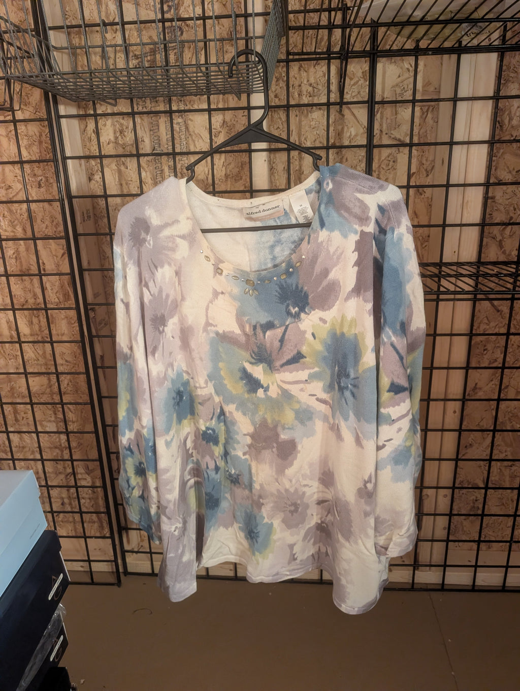 Alfred Dunner Floral Print Top 3X - Image 2