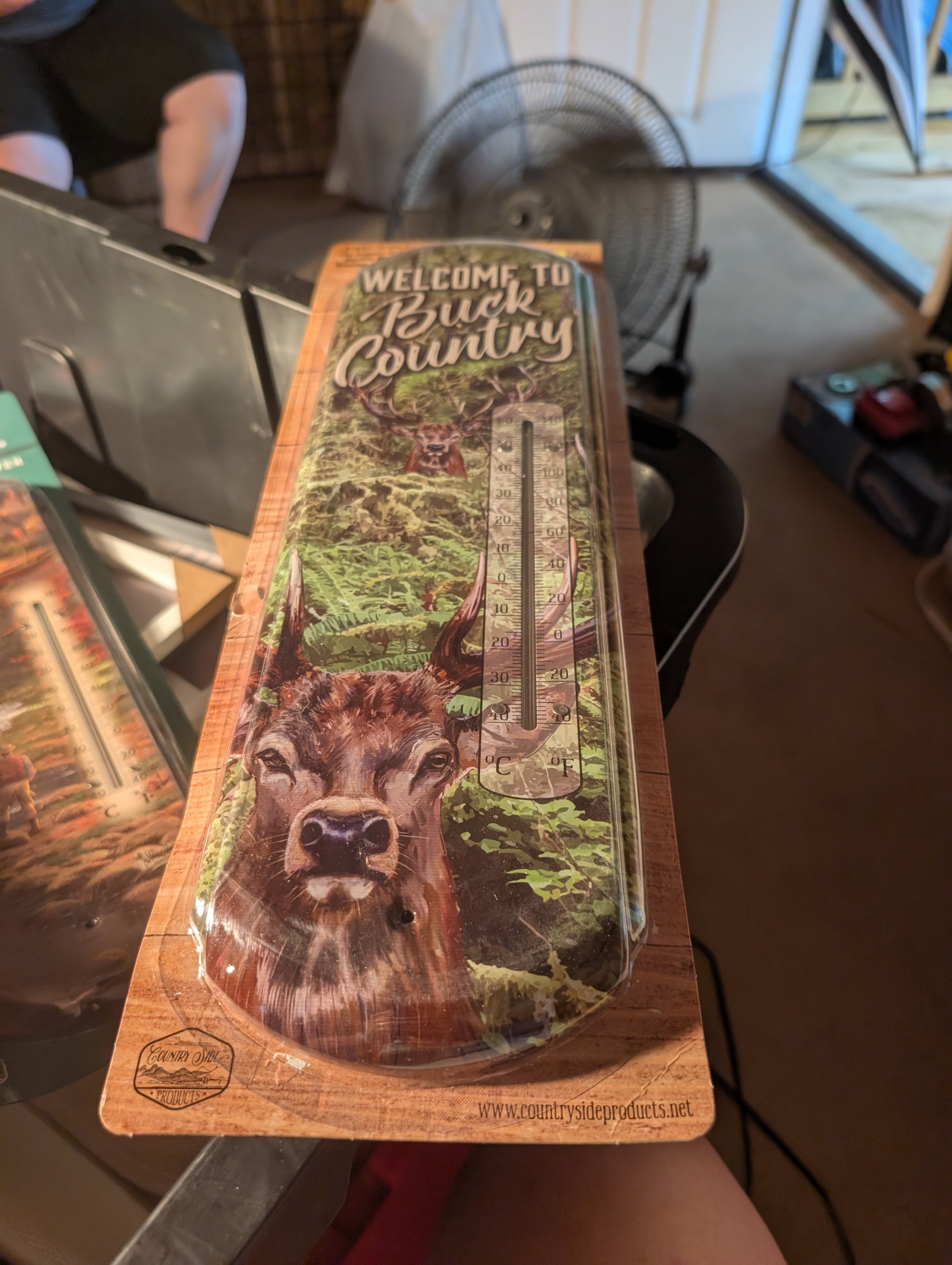 Countryside Products Metal Deer Thermometer - Image 2
