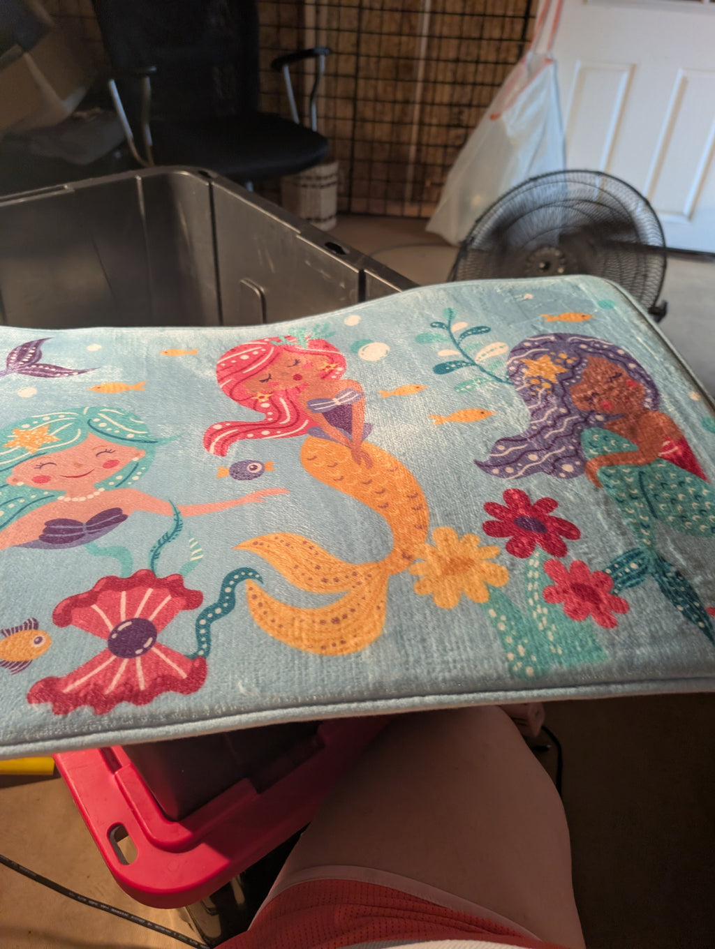 Comfort Bay Kids Bathmat Mermaid Design 18x28 - Image 2