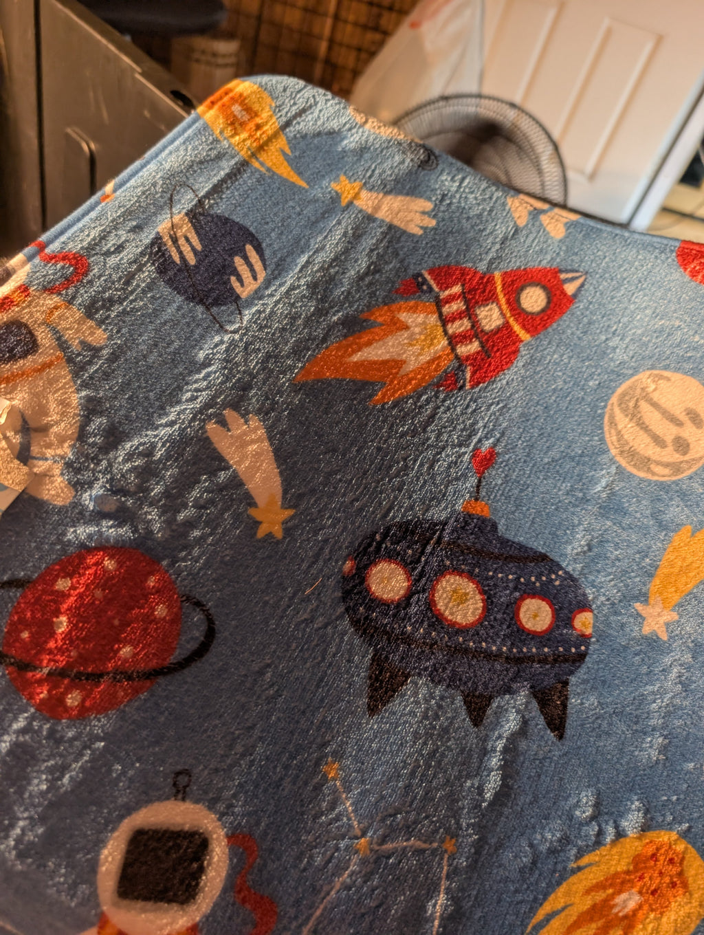 Comfort Bay Kids Bathmat Space Theme 18x28 - Image 3