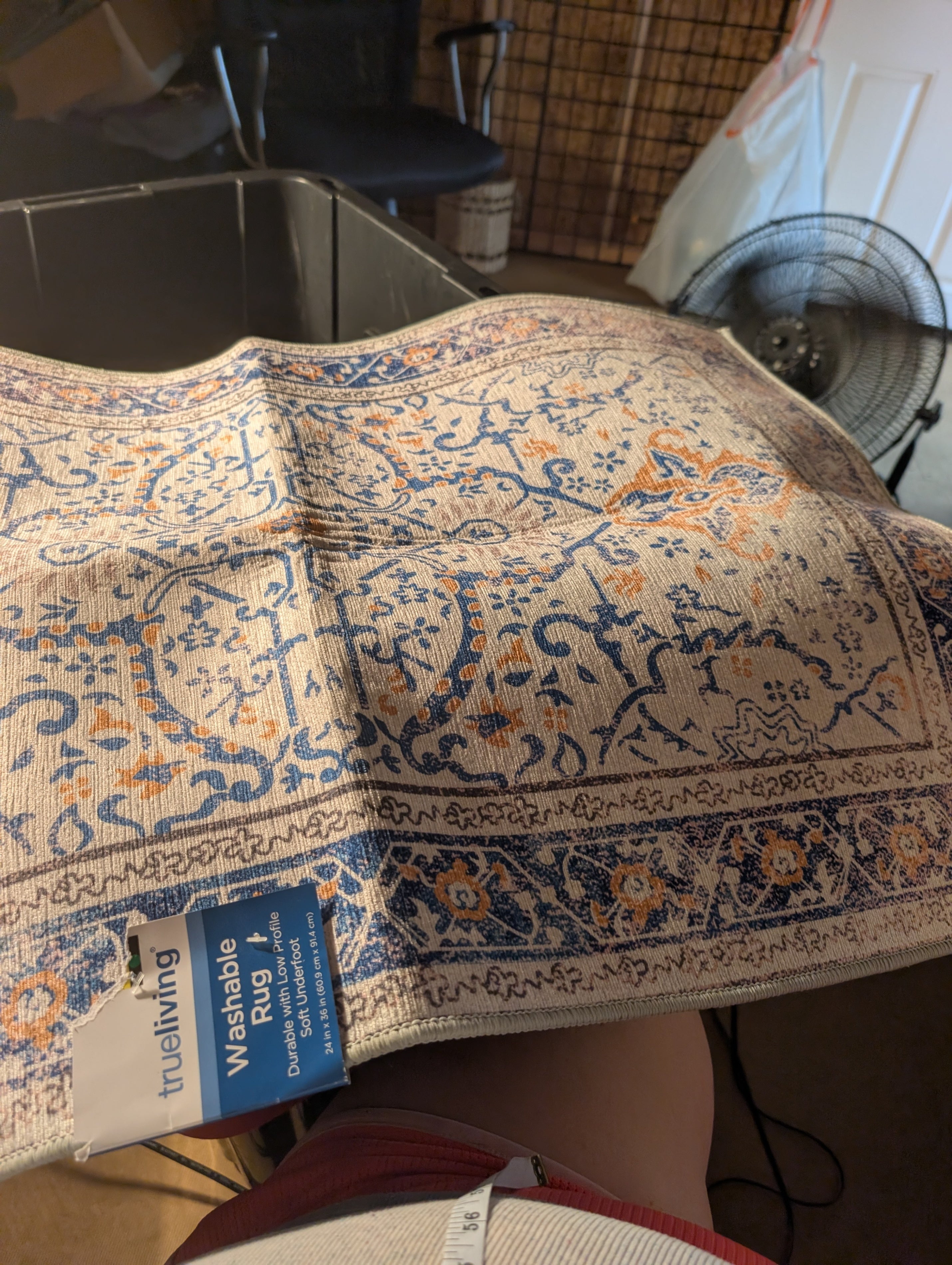 Trueliving Washable Rug 24x36 Low Profile - Image 1