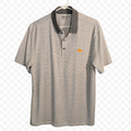 Nike Golf Dri-Fit Striped Polo Shirt Size L - Image 1