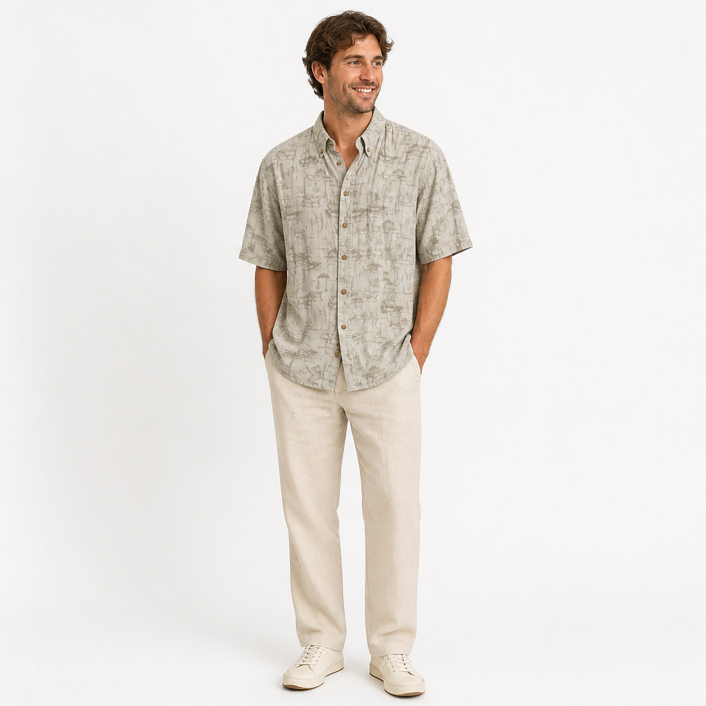 Field & Stream Men's XL Short Sleeve Button-Up Shirt - Image 1