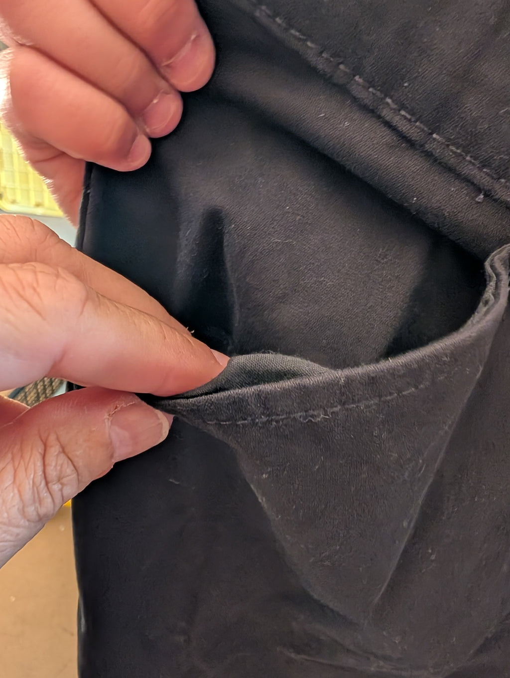 Lee Relaxed Fit Black Pants - Image 3