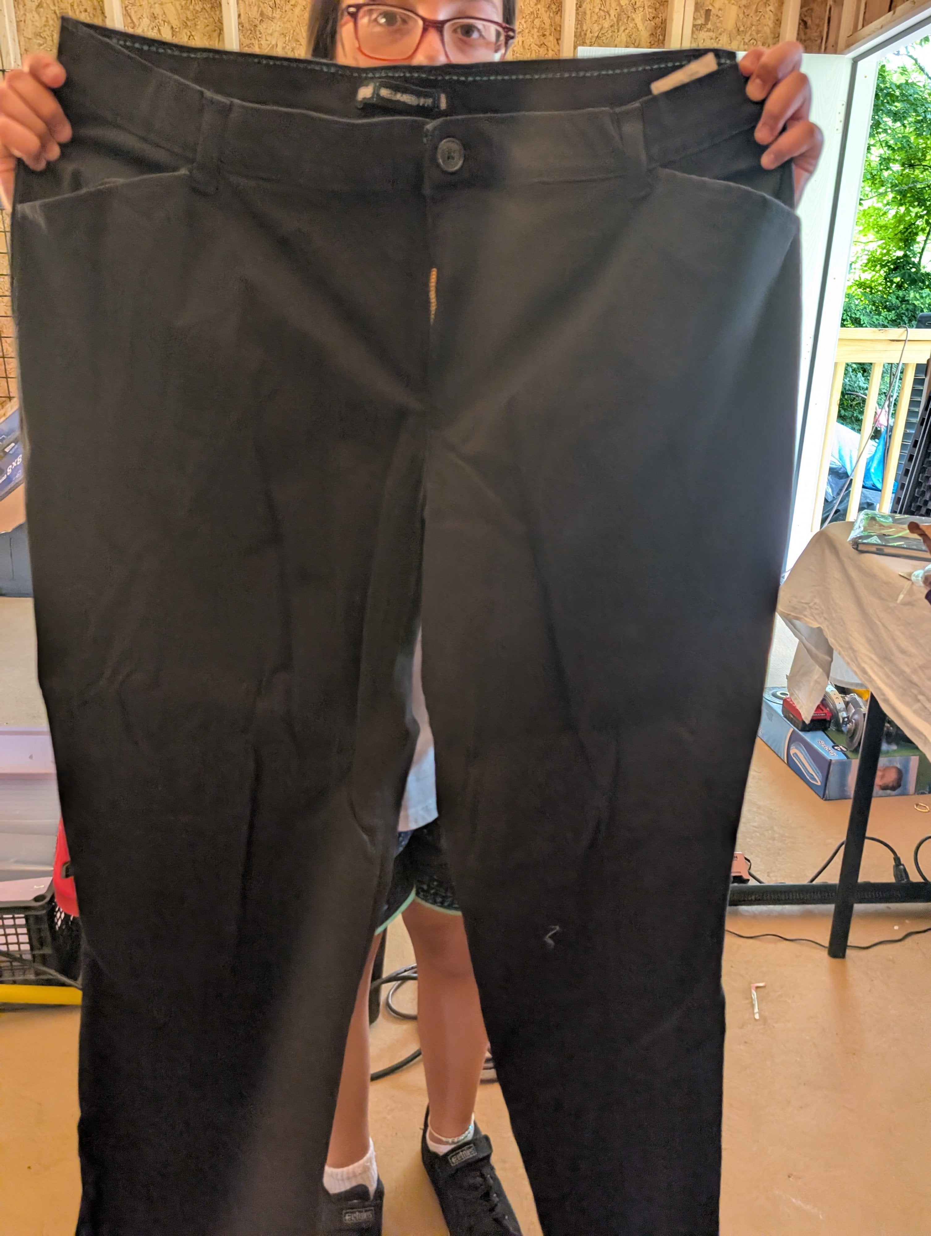 Lee Relaxed Fit Black Pants - Image 2