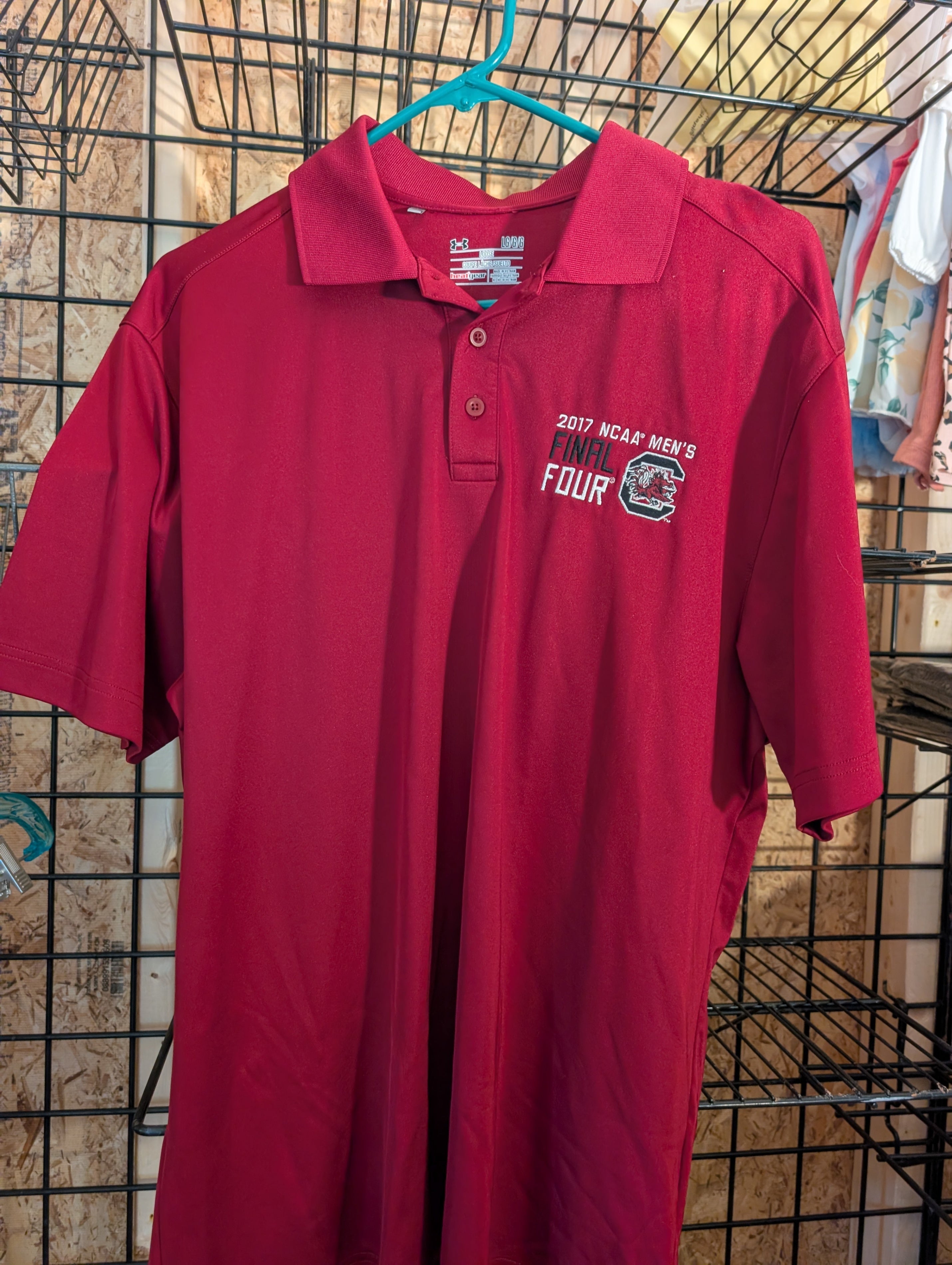 Under Armour NCAA Men's Final Four Polo Shirt Large - Image 1
