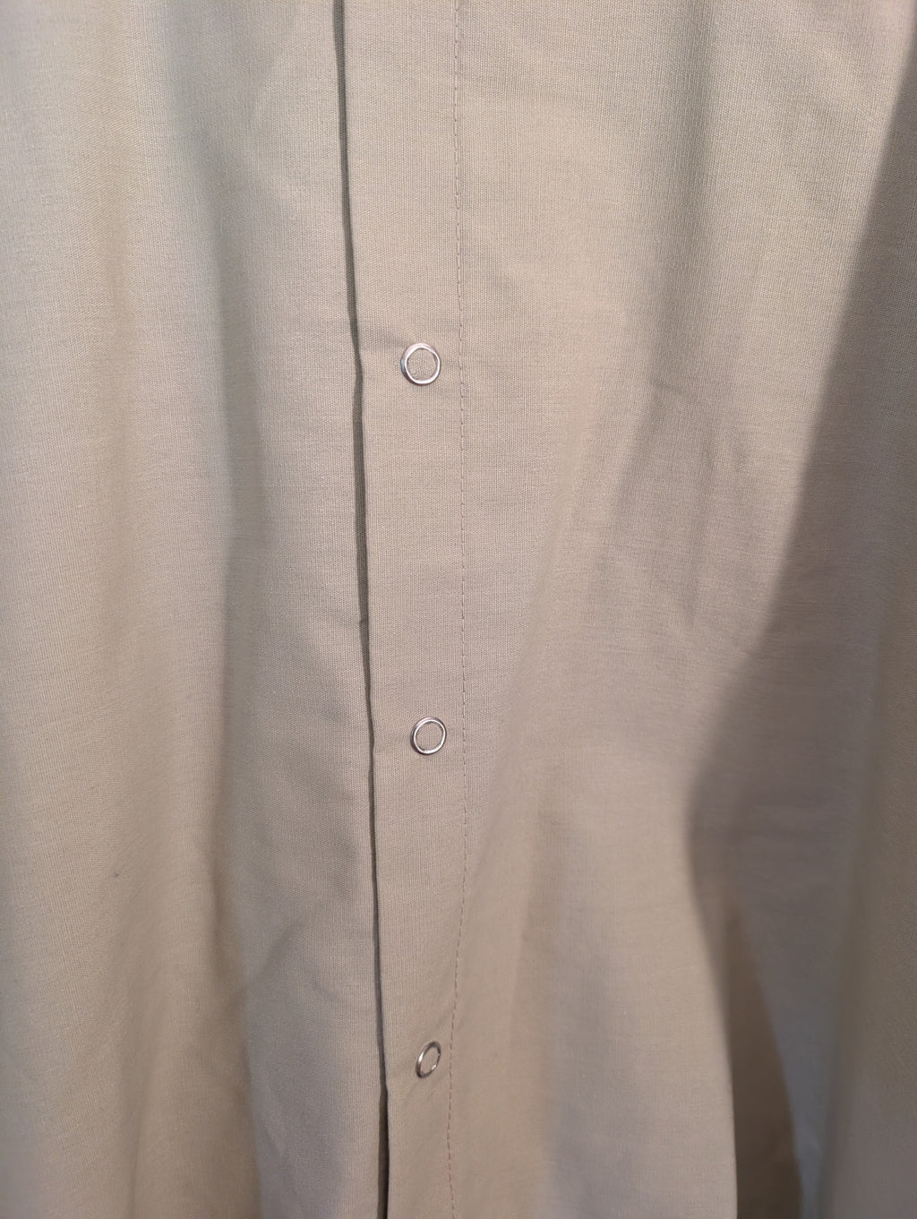 Red Kap Men's Snap Front Shirt Size L 65% Polyester 35% Cotton - Image 2