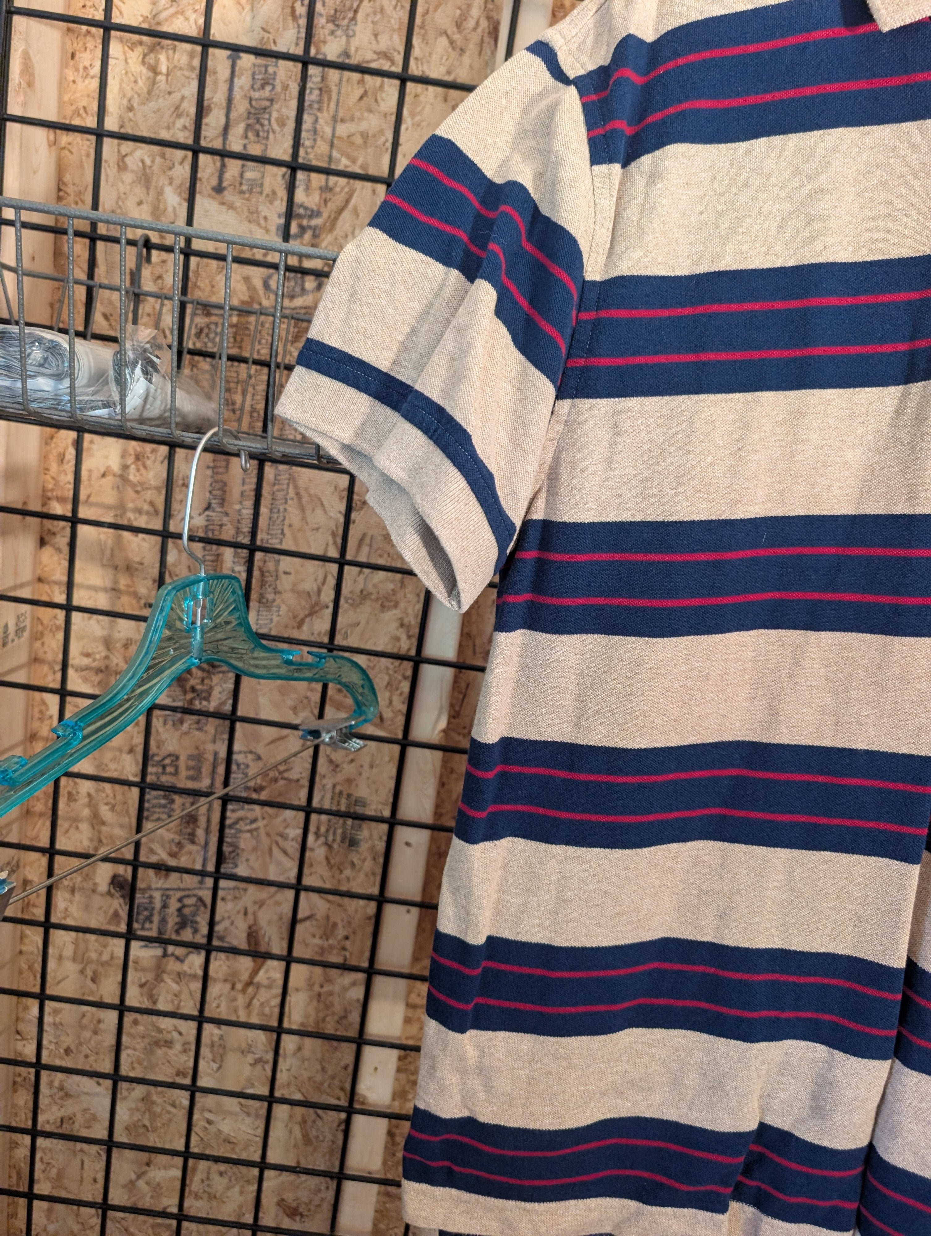 Tommy Hilfiger Classic Fit Striped Polo Shirt L/G - Image 2