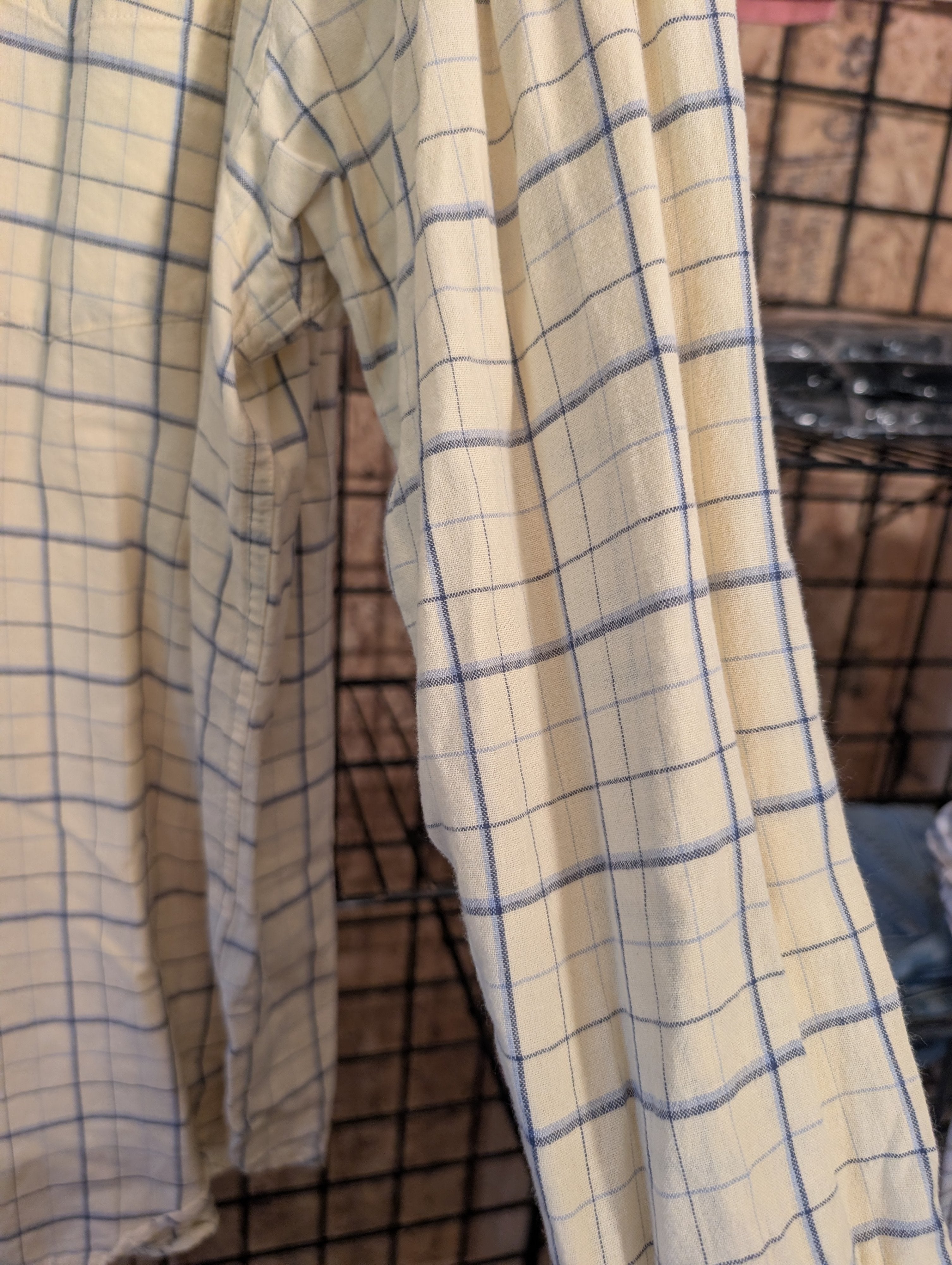 Nautica Men's Medium Plaid Button-Up Shirt - Image 3