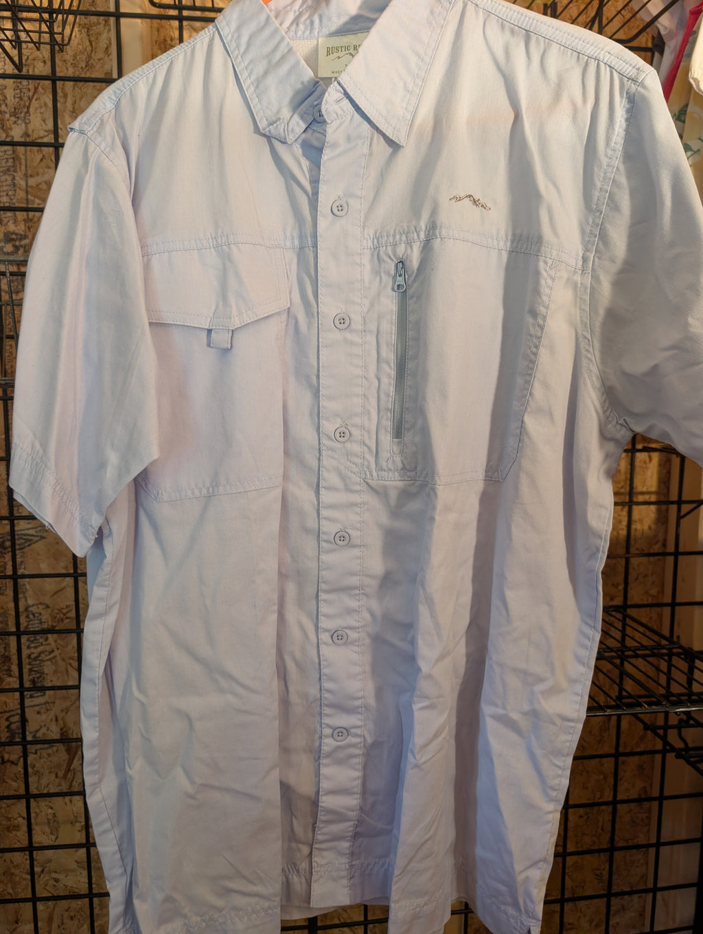 Rustic Ridge Men's Short Sleeve Shirt XL - Image 1