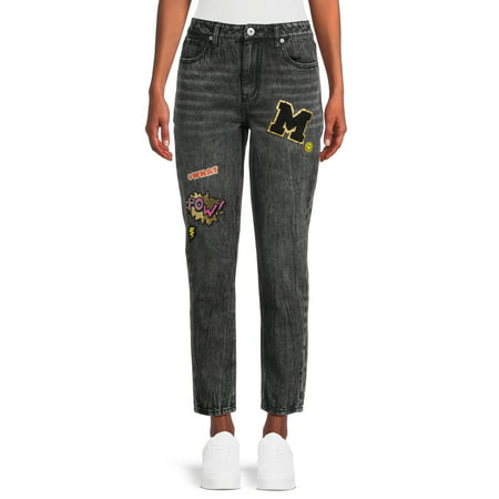 No Boundaries Juniors  Super High Rise Mom Jeans - Image 1