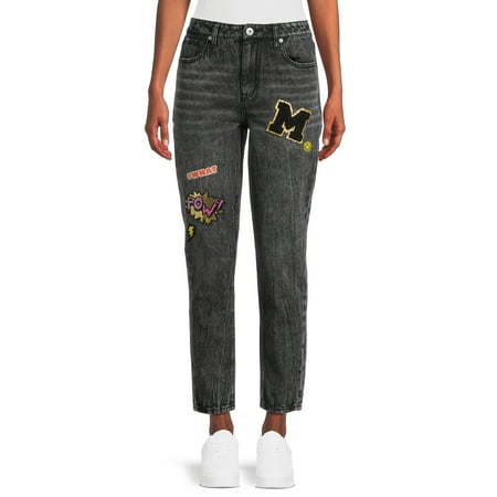 No Boundaries Juniors  Super High Rise Mom Jeans - Image 2
