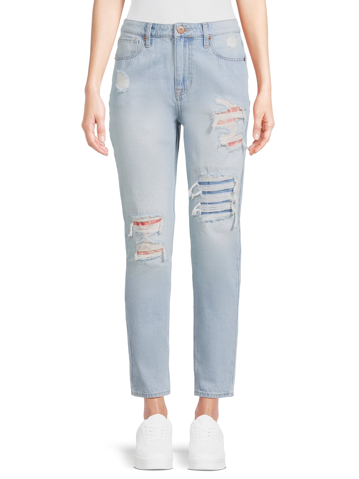 No Boundaries Juniors  Super High Rise Mom Jeans - Image 4