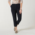 Simply Styled Women's Petites' Straight Fit Dress Pants - Cotton Night - Image 1