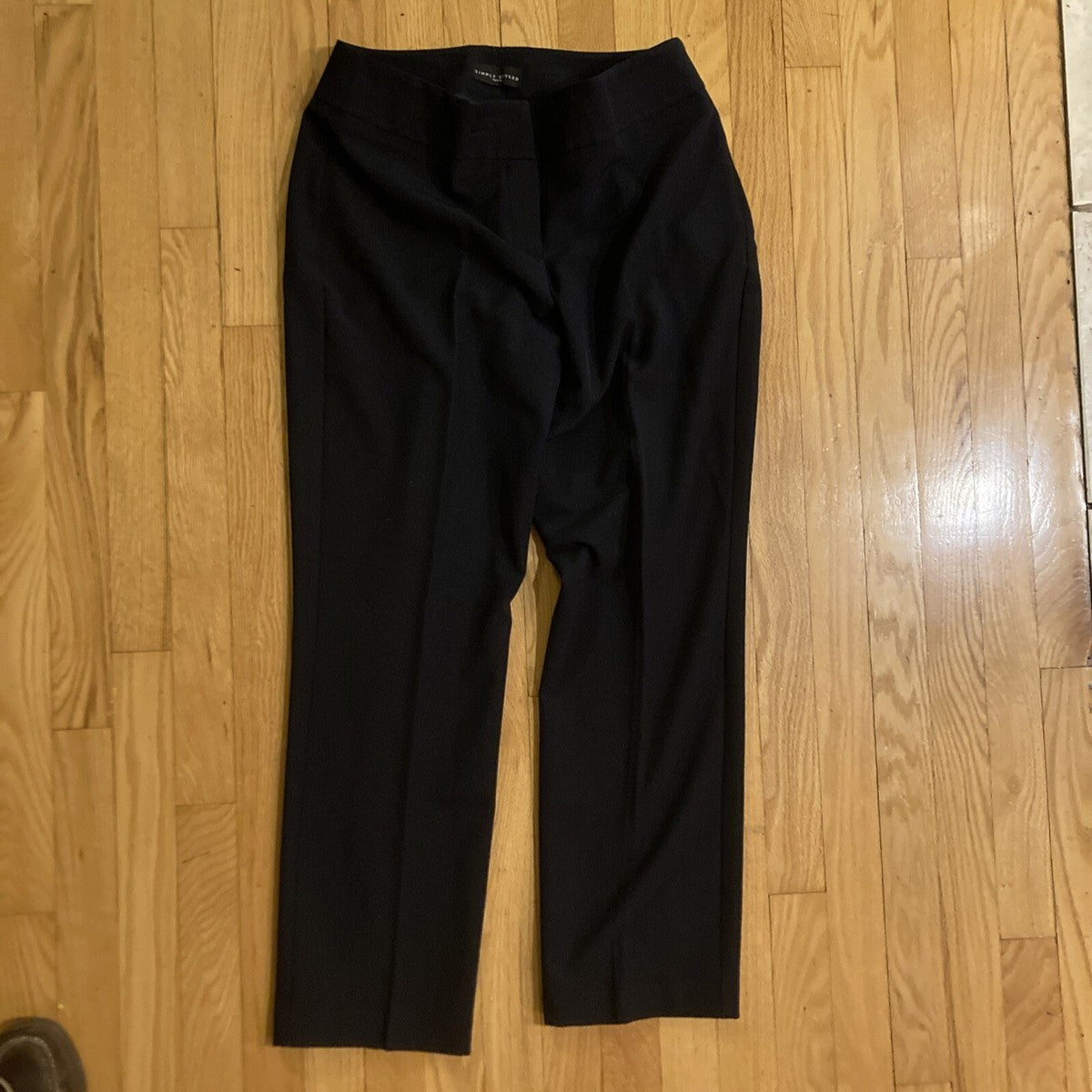 Simply Styled Women's Petites' Straight Fit Dress Pants - Cotton Night - Image 4
