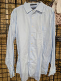 Tommy Hilfiger Men's XL Light Blue Button-Up Shirt - Image 1