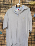 Tommy Hilfiger Men's Polo Shirt XL Gray 100% Cotton - Image 1