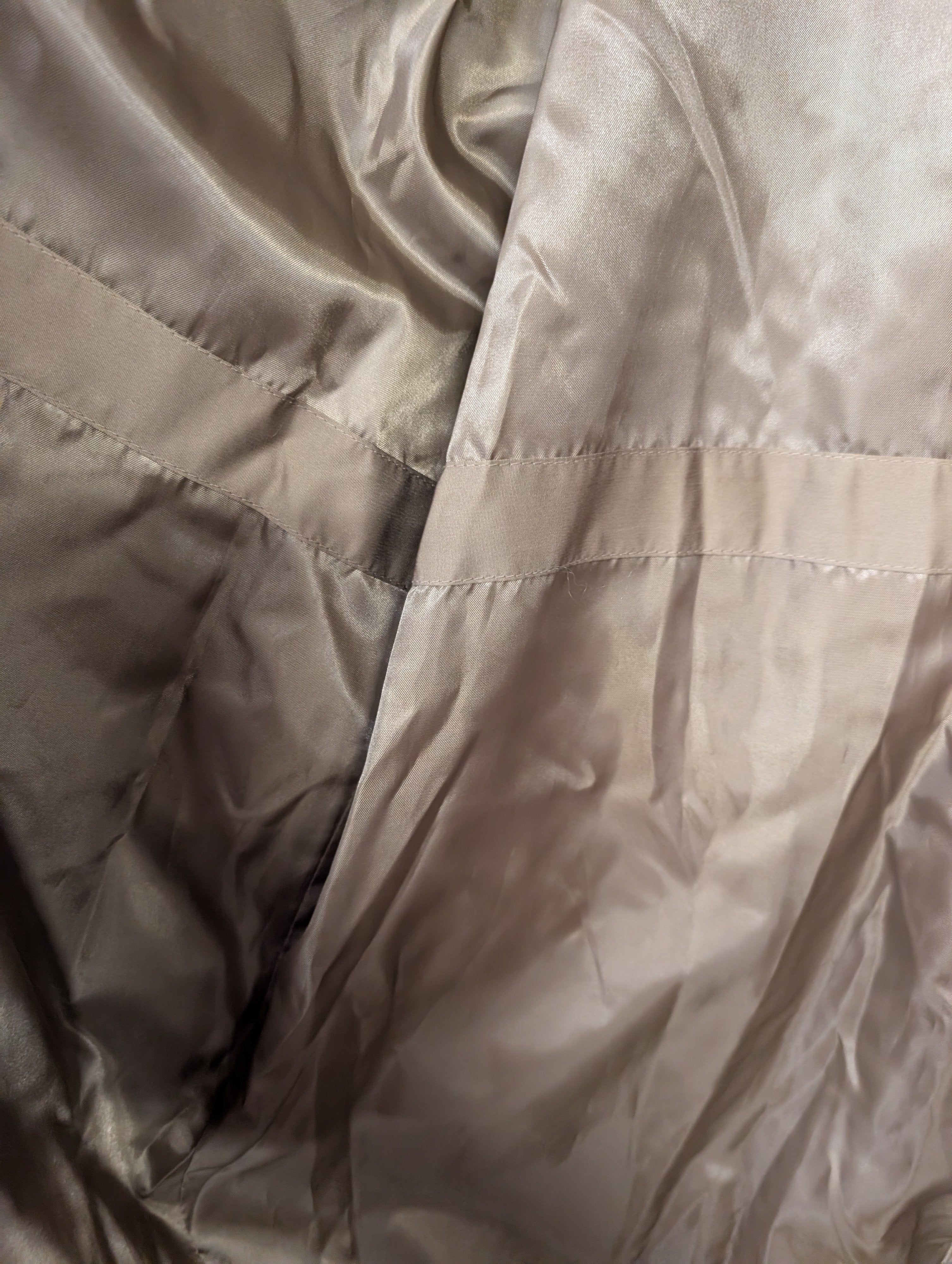 London Fog Men's Trench Coat 42S Khaki - Image 5