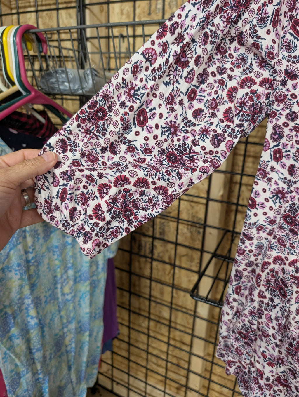 Sonoma Floral Print Blouse XL - Image 3