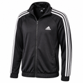 Adidas Men's Black Track Jacket Size M - Image 1