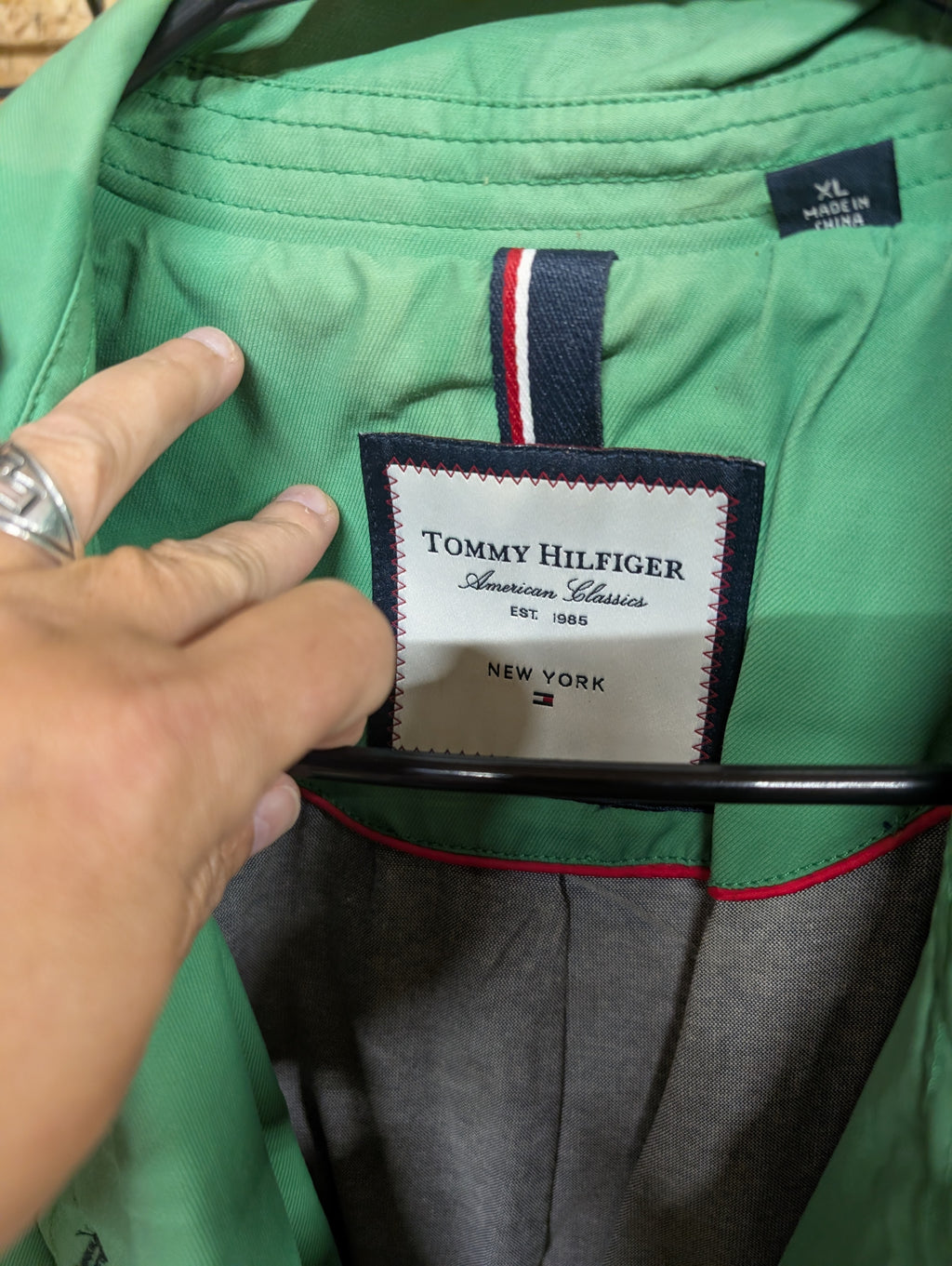 Tommy Hilfiger XL Green Jacket American Classics - Image 4