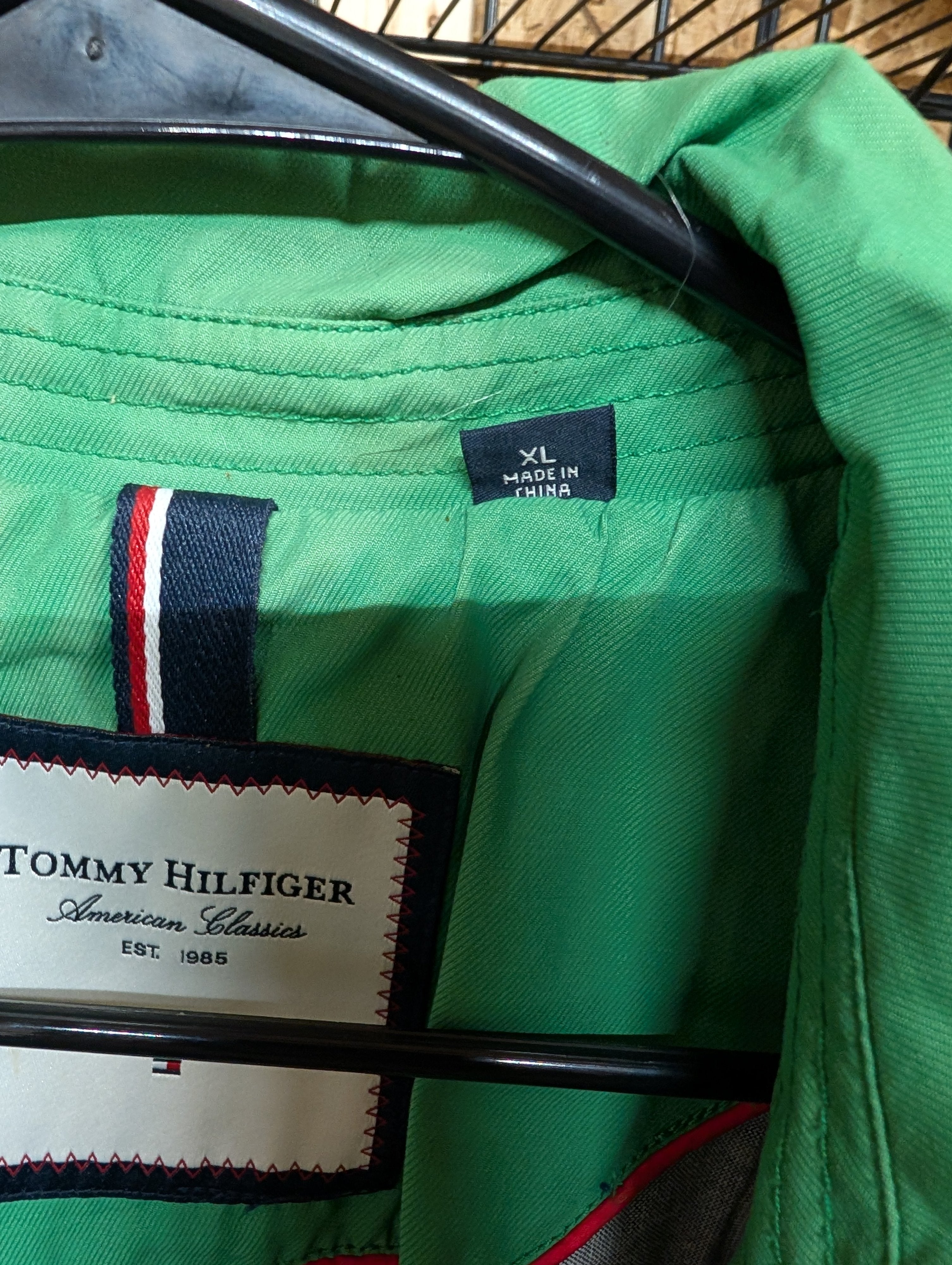 Tommy Hilfiger XL Green Jacket American Classics - Image 2
