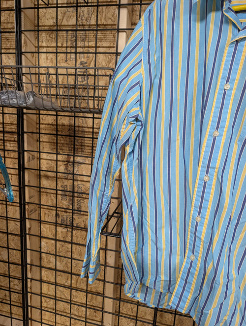 American Eagle Striped Button-Up Shirt XL - Image 2