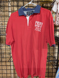Nautica Jeans Co. Red Polo Shirt XL 100% Cotton - Image 1