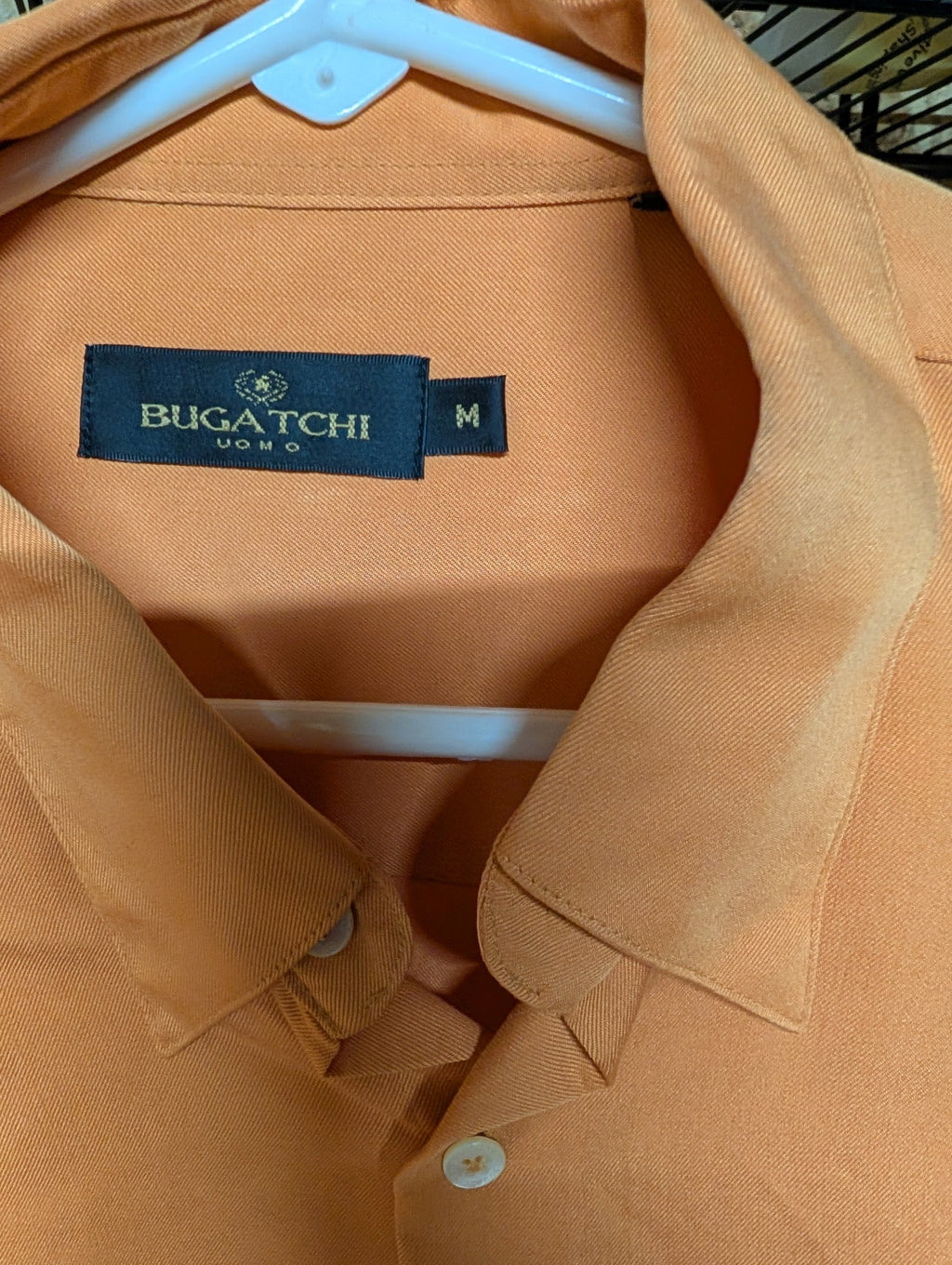 Bugatchi Uomo Men's Long Sleeve Shirt Medium - Image 4