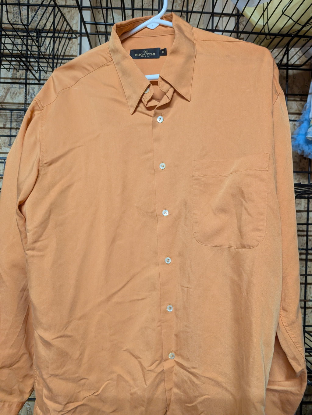 Bugatchi Uomo Men's Long Sleeve Shirt Medium - Image 2