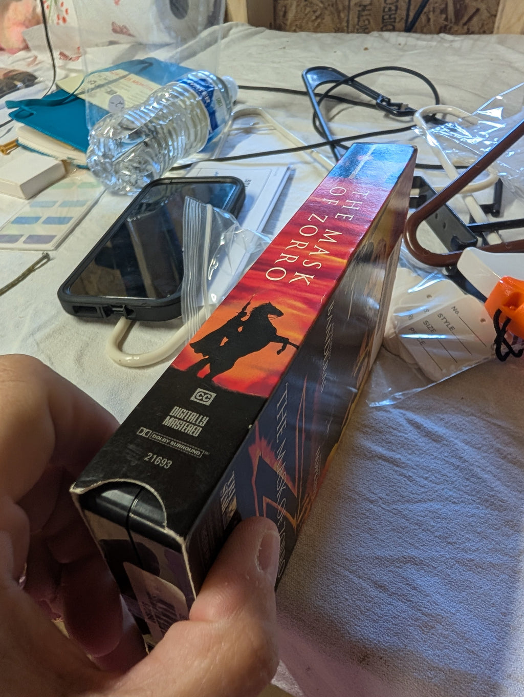 The Mask of Zorro VHS 1998 TriStar - Image 2