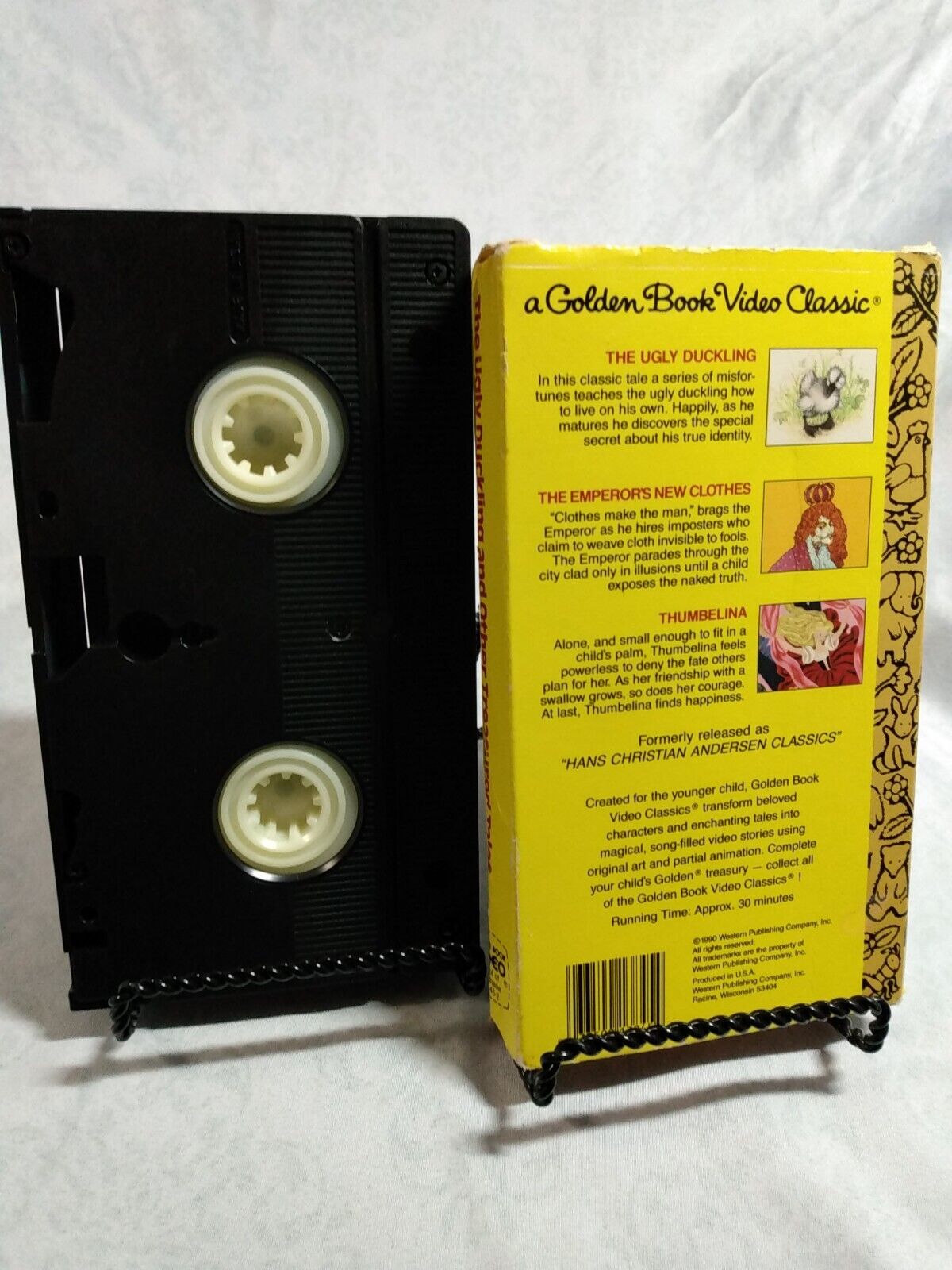 The Ugly Duckling and Other Treasured Tales VHS 1990 a Golden Book Video - Image 3