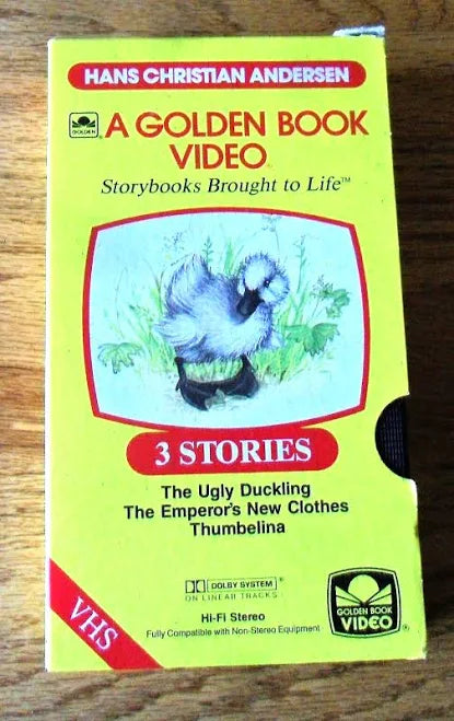 The Ugly Duckling and Other Treasured Tales VHS 1990 a Golden Book Video - Image 8