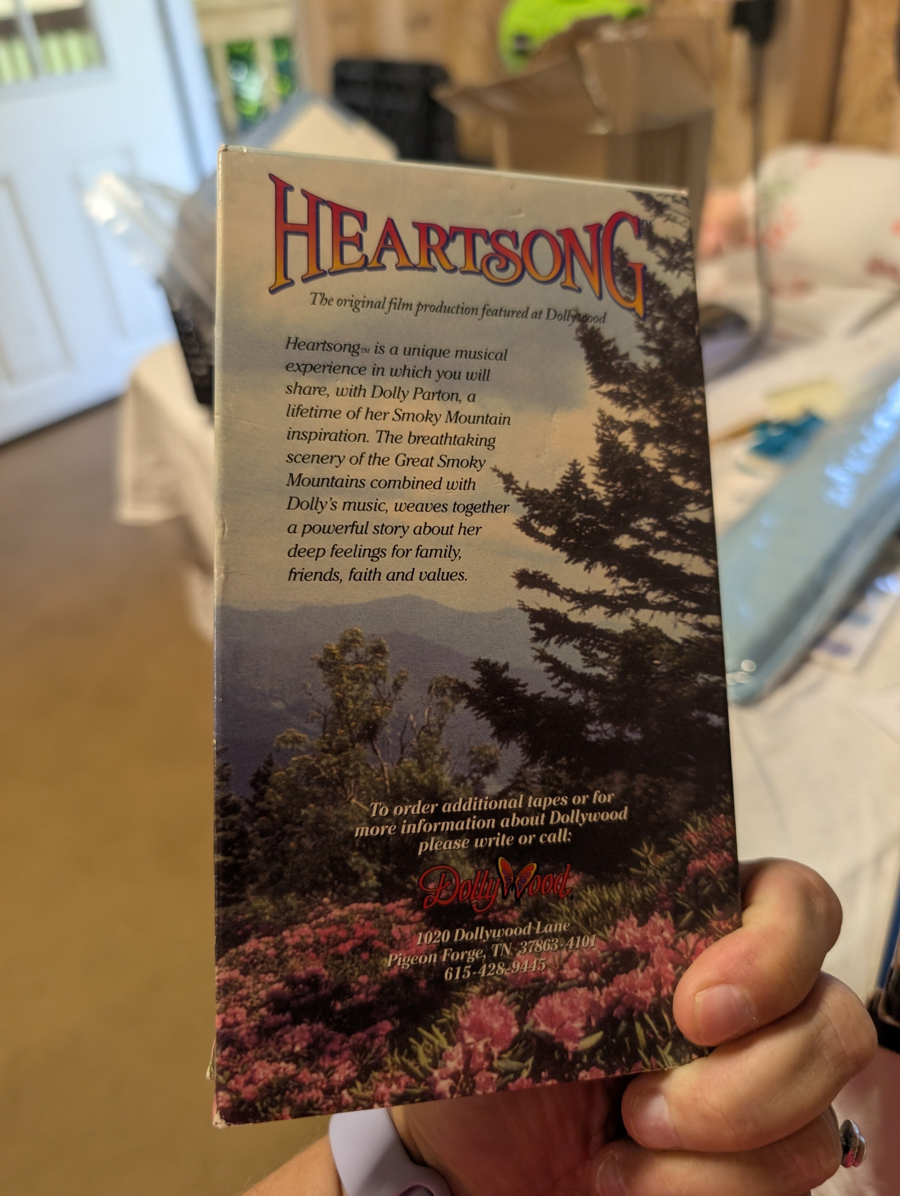 Heartsong VHS Starring Dolly Parton - Dollywood Exclusive - Image 2