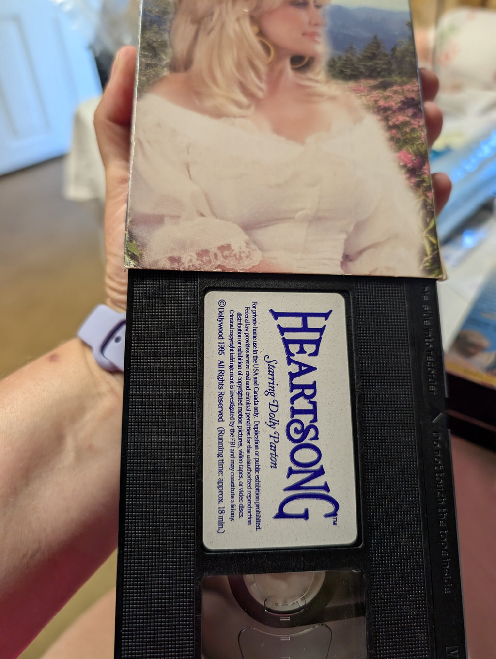 Heartsong VHS Starring Dolly Parton - Dollywood Exclusive - Image 4