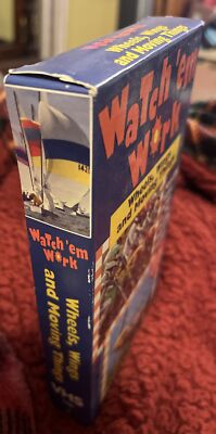 VHS Watch'em Work Wheels, Wings, And Moving Things And Kidstruction - Image 5