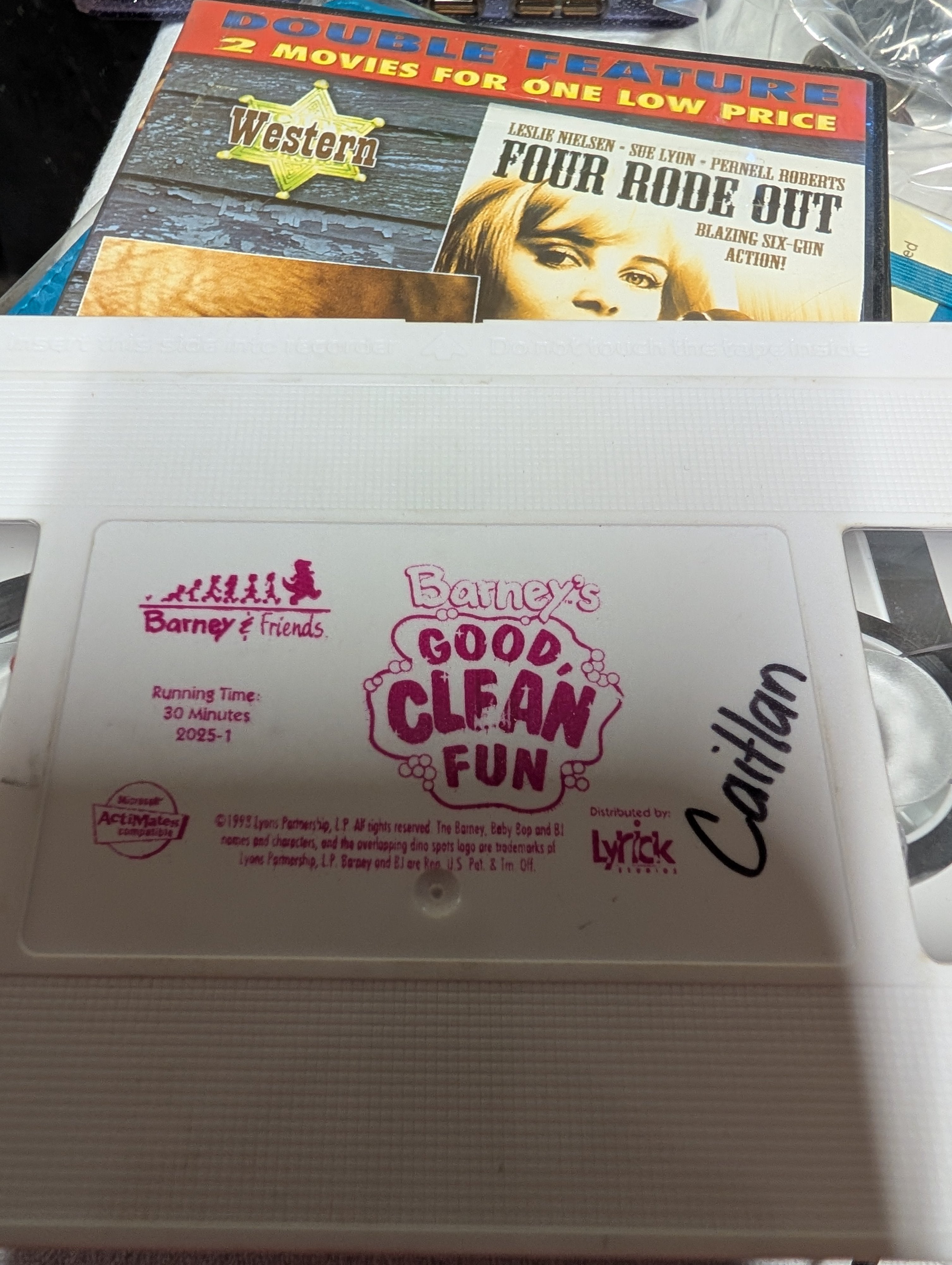Barney  and Friends Good Clean Fun VHS - Image 1