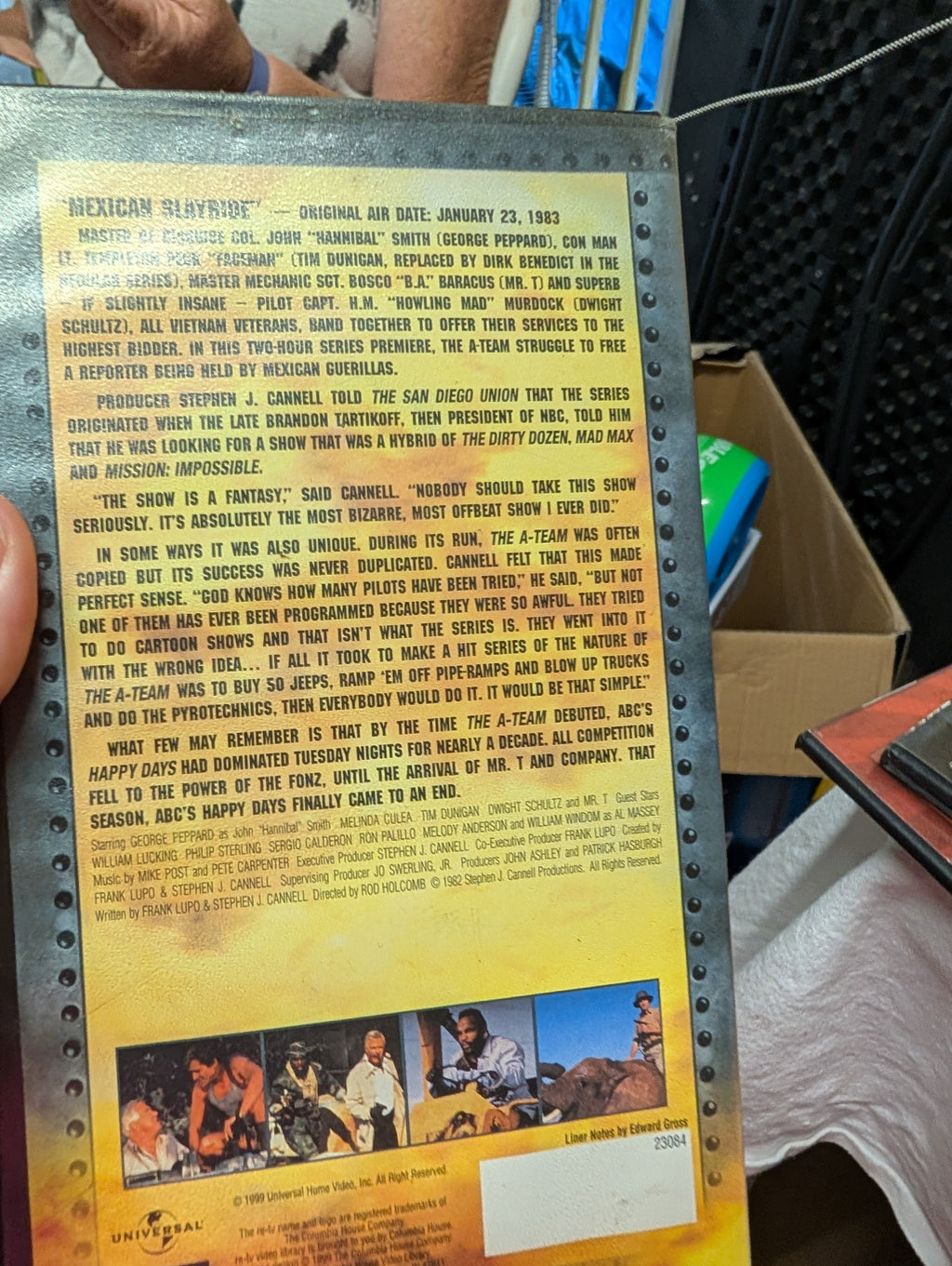 The A-Team Collector's Edition VHS Mexican Slayride - Image 3