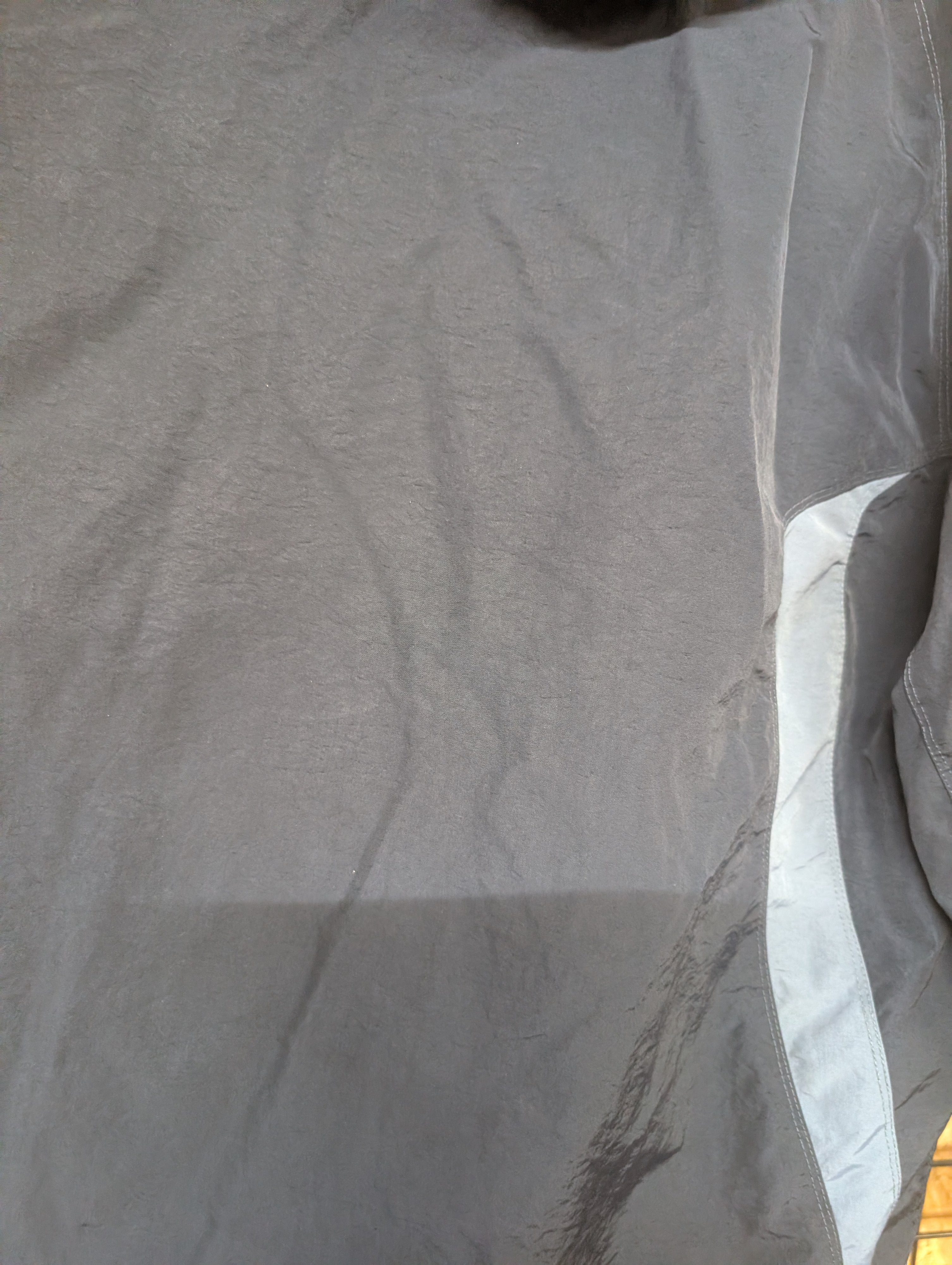Nike Men's Hooded Jacket with Logo Detail L - Image 7
