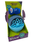 Disney Stitch Mini Bubble Machine - Fun Bubble Blower with Solution, Ages 3+ - Image 1