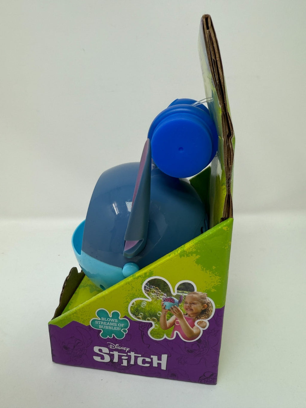 Disney Stitch Mini Bubble Machine - Fun Bubble Blower with Solution, Ages 3+ - Image 3