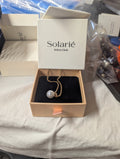Solarié Pearl Pendant Necklace Gold Chain - Image 1