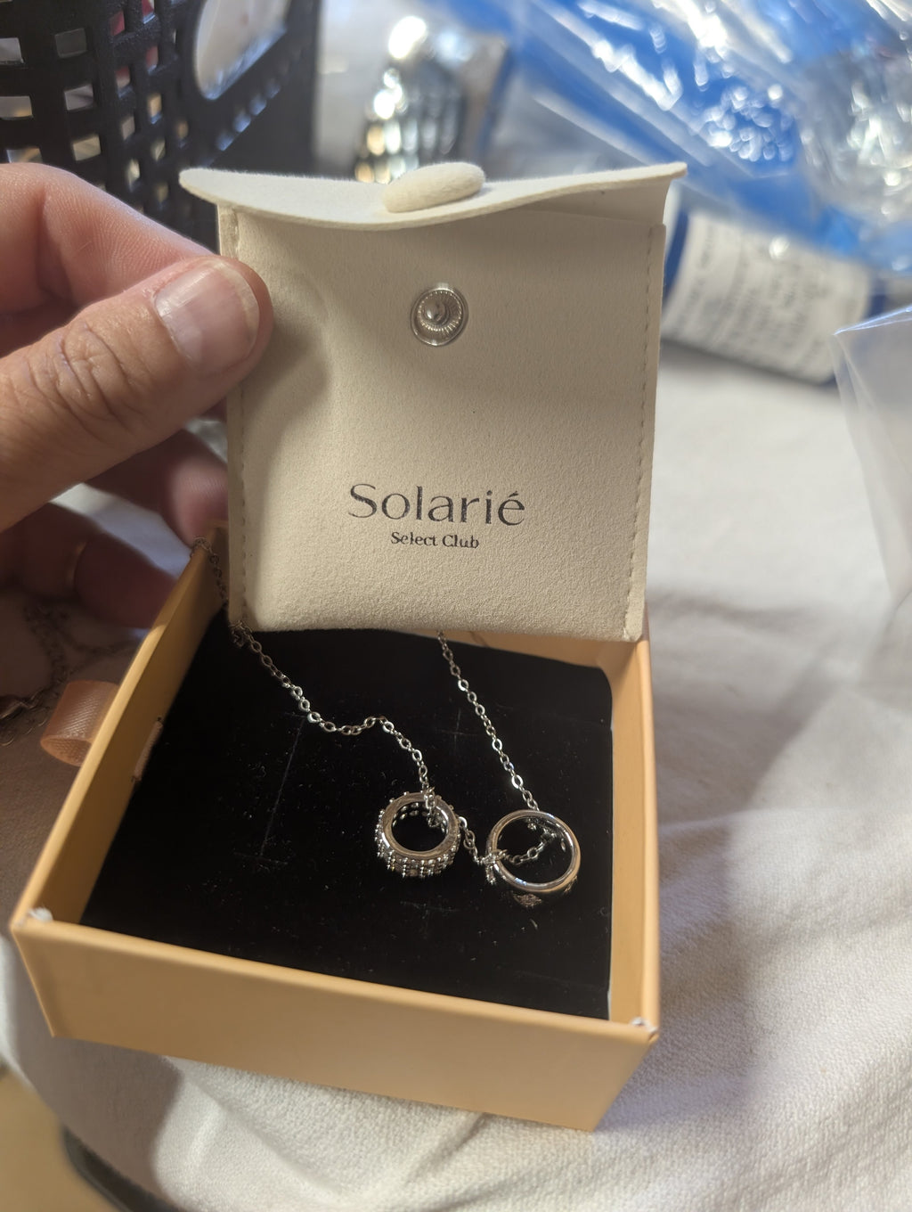 Solarié Select Club Necklace with Circular Pendant - Image 1
