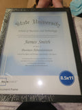 8.5 x 11 document frame - Image 1