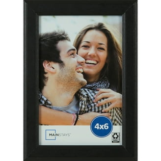 Mainstays 8x10 Matted to 5x7 Front Loading Picture Frame  Black - Image 4